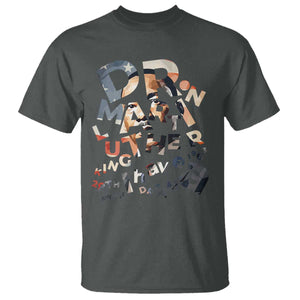 I Have A Dream Dr. Martin Luther King T Shirt MLK Day 1963 TS11 Dark Heather Print Your Wear