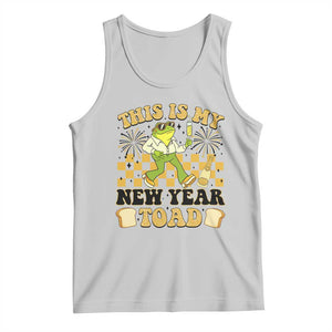 Funny New Years Eve Tank Top This Is My New Year Toad Frog Pun TS11 Ash Print Your Wear