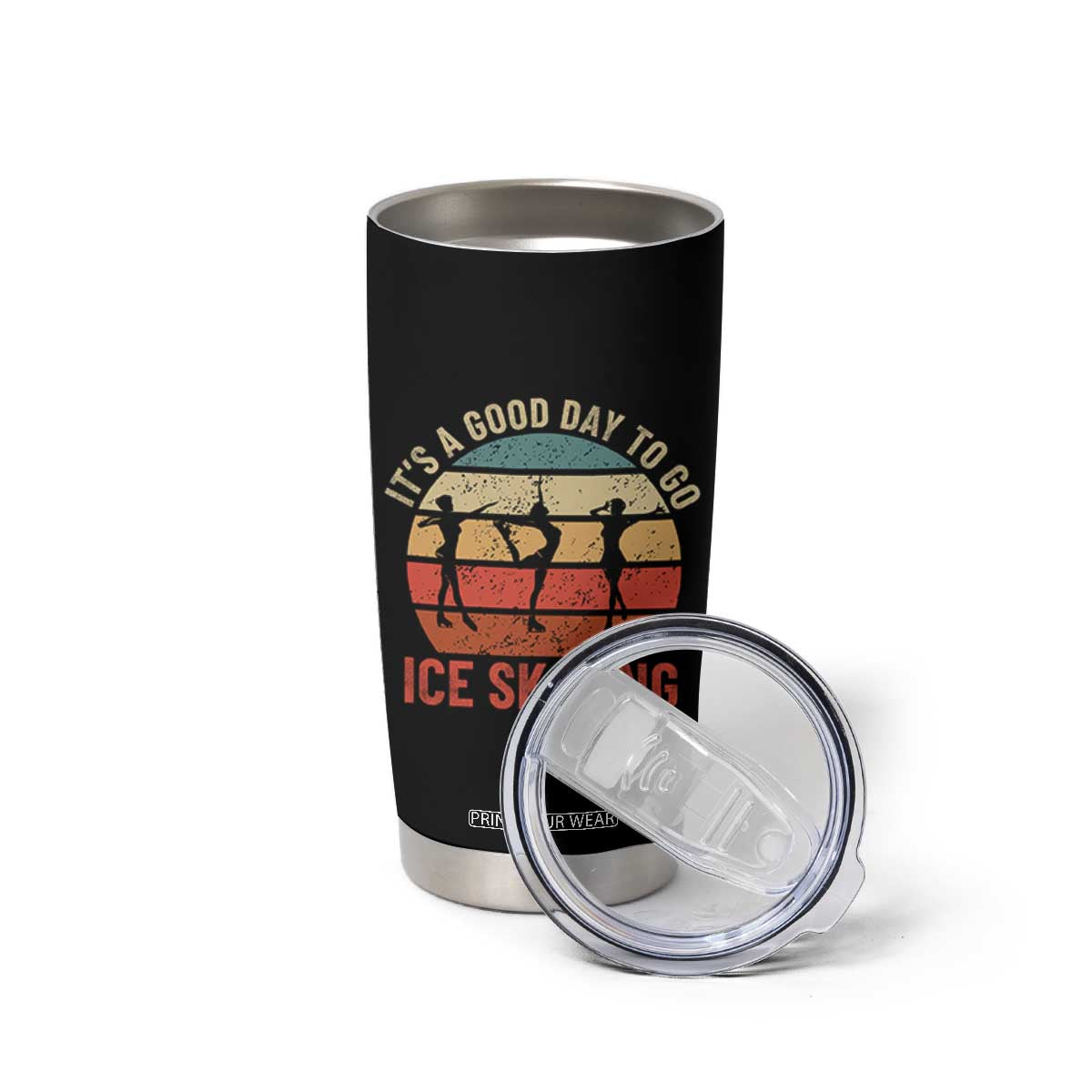 Funny It's A Good Day To Go Ice Skating Tumbler Cup TS11 Print Your Wear