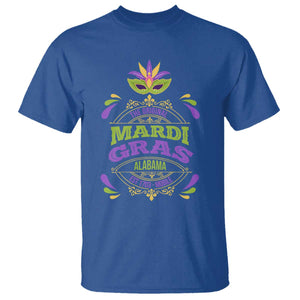 Funny The Original Mardi Gras Mobile Alabama Est 1703 T Shirt TS11 Royal Blue Print Your Wear
