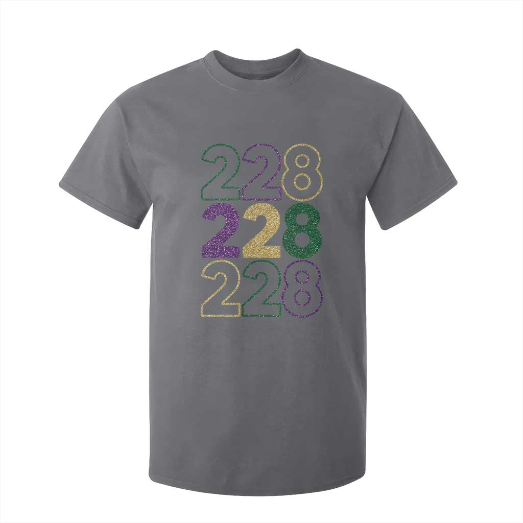 Funny The Coast Mardi Gras 228 T Shirt For Kid Glitter Print Area Code TS11 Charcoal Print Your Wear