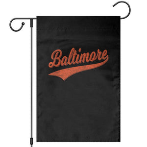 Baltimore Script Retro Baseball Sport Lovers City Pride Garden Flag TS11 Black Print Your Wear