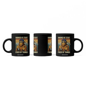 Knower Of Stuff Fixer Of Things Coffee Mug Mechanic Bigfoot Dad TS11 Print Your Wear