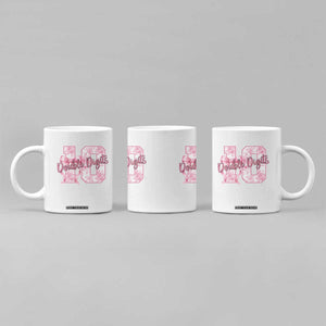 10th Birthday Coffee Mug Double Digits Pink Coquette Bow 10 Year Old Aesthetic TS11 Print Your Wear