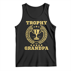 Trophy Grandpa Tank Top Funny Number One Grandfather TS11 Black Print Your Wear