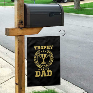 Trophy Dad Garden Flag Number One Daddy Funny Dad Joke TS11 Print Your Wear