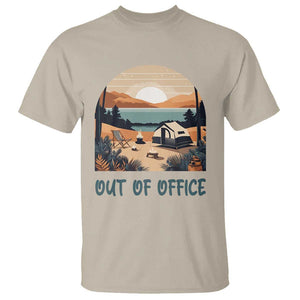 Vacation T Shirt Out Of Office Travel Blogger TS11 Sand Print Your Wear