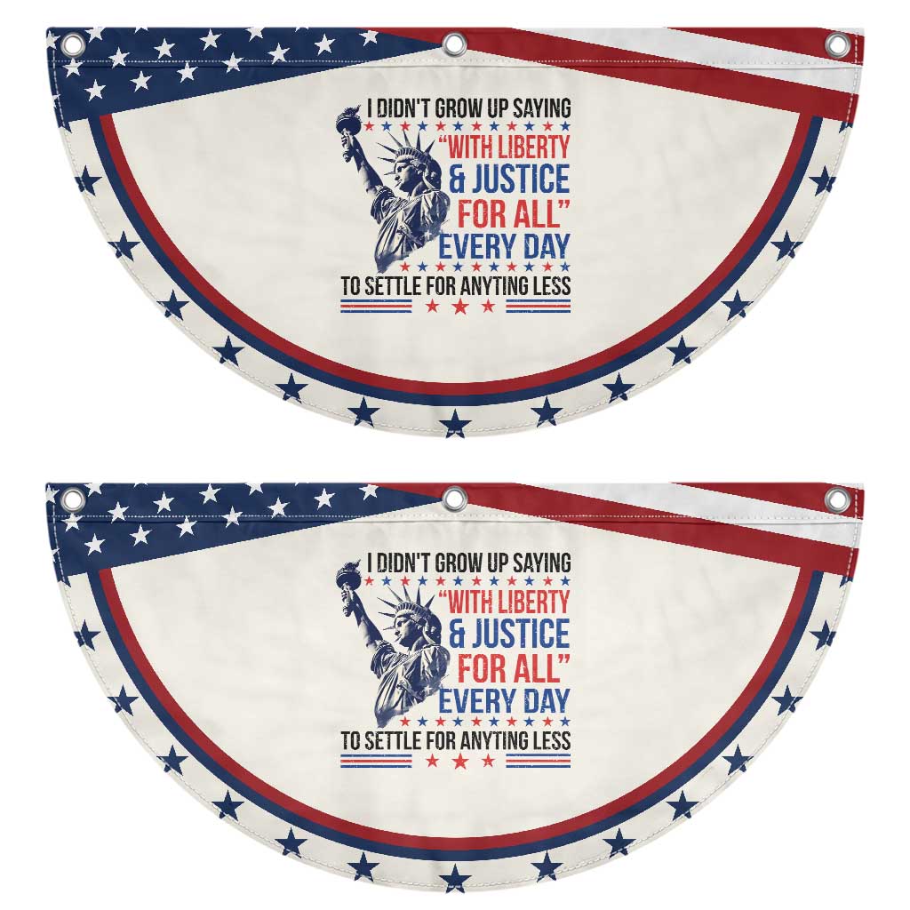 Funny I Didn't Grow Up Saying With Liberty And Justice For All Patriotic Fan Flag TS11 2pcs pack Classic Beige Print Your Wear
