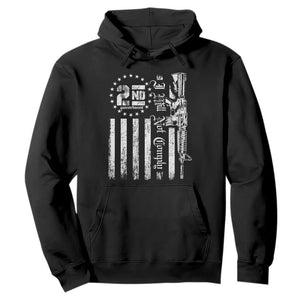 2nd Amendment I Will Not Comply Hoodie AR15 Pro-Gun Rights American Flag TS11 Black Print Your Wear