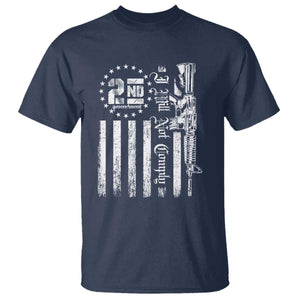 2nd Amendment I Will Not Comply T Shirt AR15 Pro-Gun Rights American Flag TS11 Navy Print Your Wear