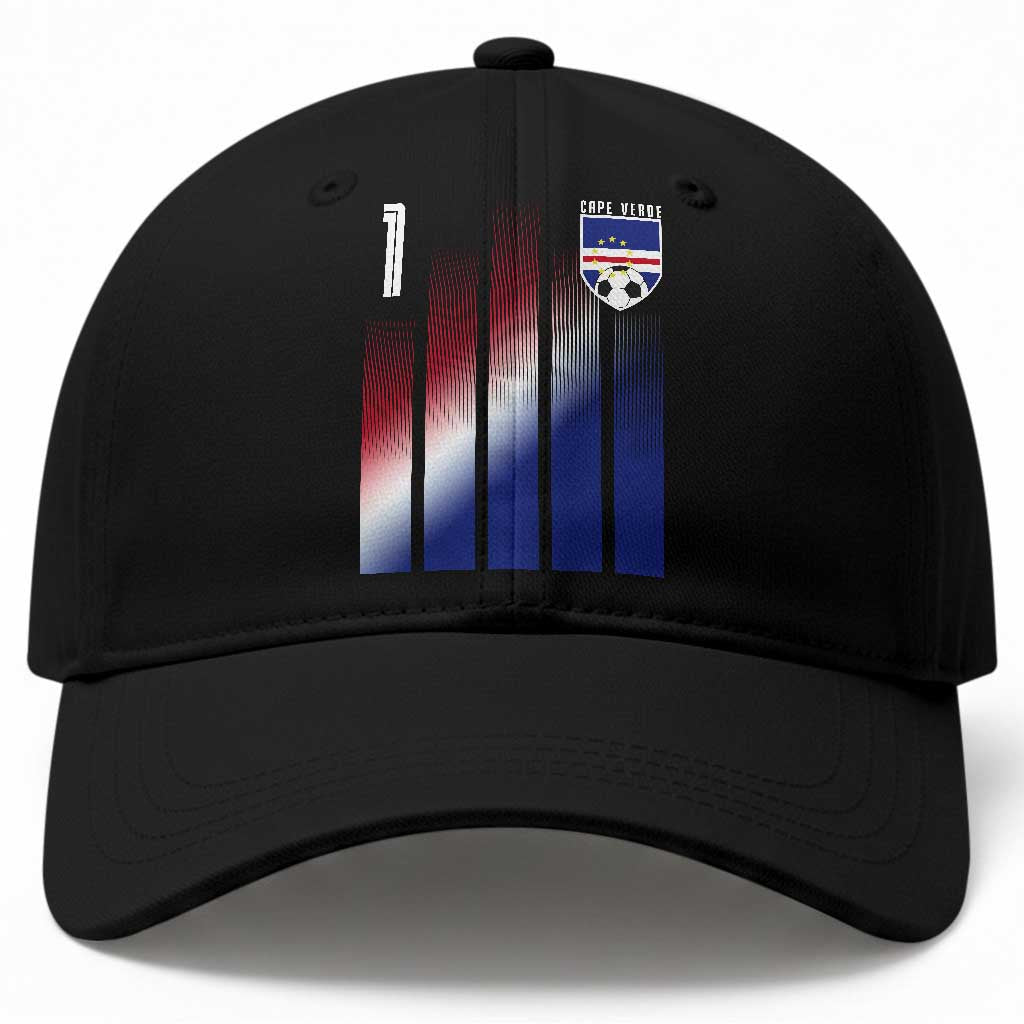 Cape Verde Flag Retro Sports Cabo Verdean Roots Baseball Cap TS11 Print Your Wear
