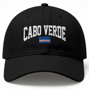 Cabo Verde Sports Throwback Baseball Cap Cape Verdean Pride Lovers TS11 Print Your Wear