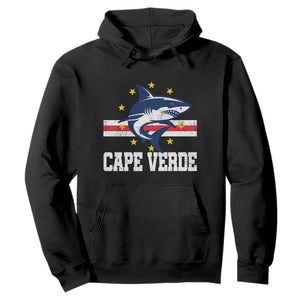 Vintage Cape Verde Shark Cabo Verdean Roots Hoodie TS11 Black Print Your Wear
