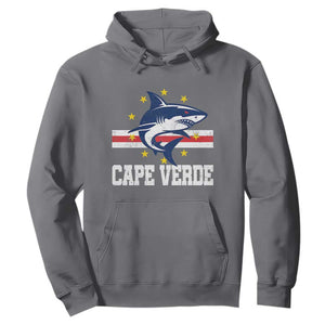 Vintage Cape Verde Shark Cabo Verdean Roots Hoodie TS11 Charcoal Print Your Wear