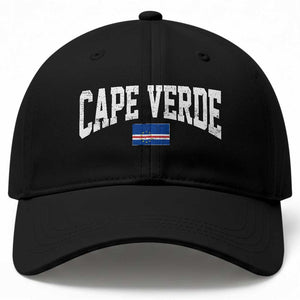 Cape Verde Sports Throwback Baseball Cap Cabo Verdean Pride TS11 Print Your Wear