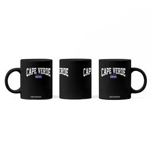 Cape Verde Sports Throwback Coffee Mug Cabo Verdean Pride TS11 Print Your Wear