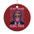 In My Trump Girl Era Christmas Ornament Retro Groove Pink Bubble Gum Glasses TS11 Print Your Wear