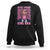 In My Trump Girl Era Sweatshirt Retro Groove Pink Bubble Gum Glasses TS11 Black Print Your Wear