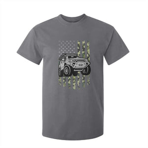 Camouflage American Flag UTV Side By Side SXS Off Road Car T Shirt For Kid TS11 Charcoal Print Your Wear