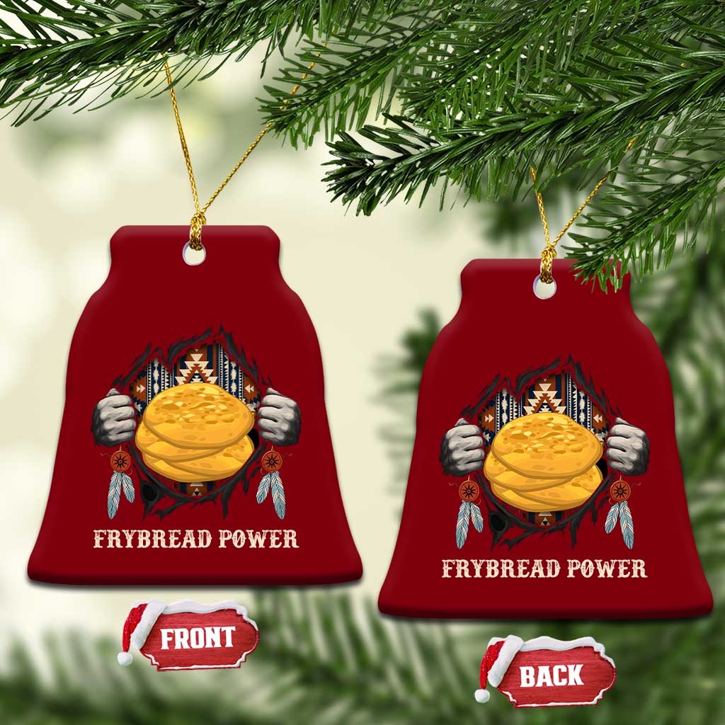 Frybread Power Ceramic Ornament Native American Indian Food TS11 Print Your Wear