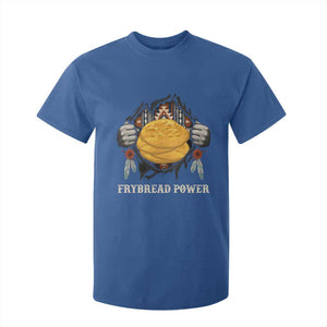 Frybread Power T Shirt For Kid Native American Indian Food TS11 Royal Blue Print Your Wear