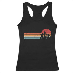 Retro Chess Player Racerback Tank Top Funny Board Game Themed