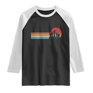 Retro Chess Player Raglan Shirt Funny Board Game Themed