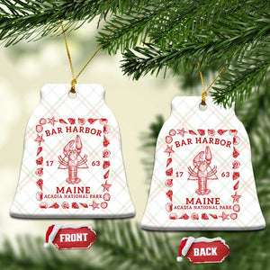 Bar Harbor Maine Lobster Acadia National Park 1763 Ceramic Ornament TS11 Print Your Wear
