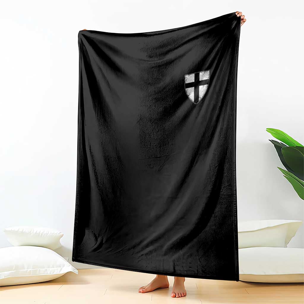 Teutonic Order Flag Cross Knight Insignia Arms Shield Throw Blanket TS11 Print Your Wear