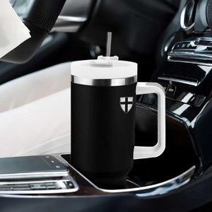 Teutonic Order Flag Cross Knight Insignia Arms Shield Tumbler With Handle TS11 Print Your Wear