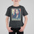 Harris Walz T Shirt For Kid Forward 2024 Not Going Back Signature Portraits TS11 Black Print Your Wear