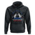 Kamala Walz Supporter Hoodie Dance The Harris Walz Two Steps Forward And No Steps Back Cat TS11 Black Print Your Wear