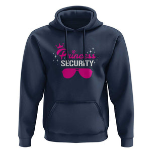 Halloween Dad Mom Hoodie Princess Security Pink Glasses Crown Star TS11 Navy Print Your Wear