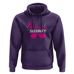 Halloween Dad Mom Hoodie Princess Security Pink Glasses Crown Star TS11 Purple Print Your Wear