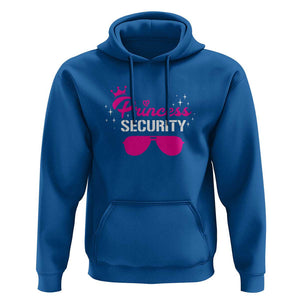 Halloween Dad Mom Hoodie Princess Security Pink Glasses Crown Star TS11 Royal Blue Print Your Wear