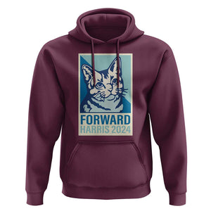 Funny Kamala Hoodie Forward Harris 2024 Childless Cat Lady TS11 Maroon Print Your Wear