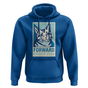 Funny Kamala Hoodie Forward Harris 2024 Childless Cat Lady TS11 Royal Blue Print Your Wear