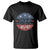 Trump Supporter T Shirt Take America Back Vintage American Flag Vote For Trump TS11 Black Print Your Wear