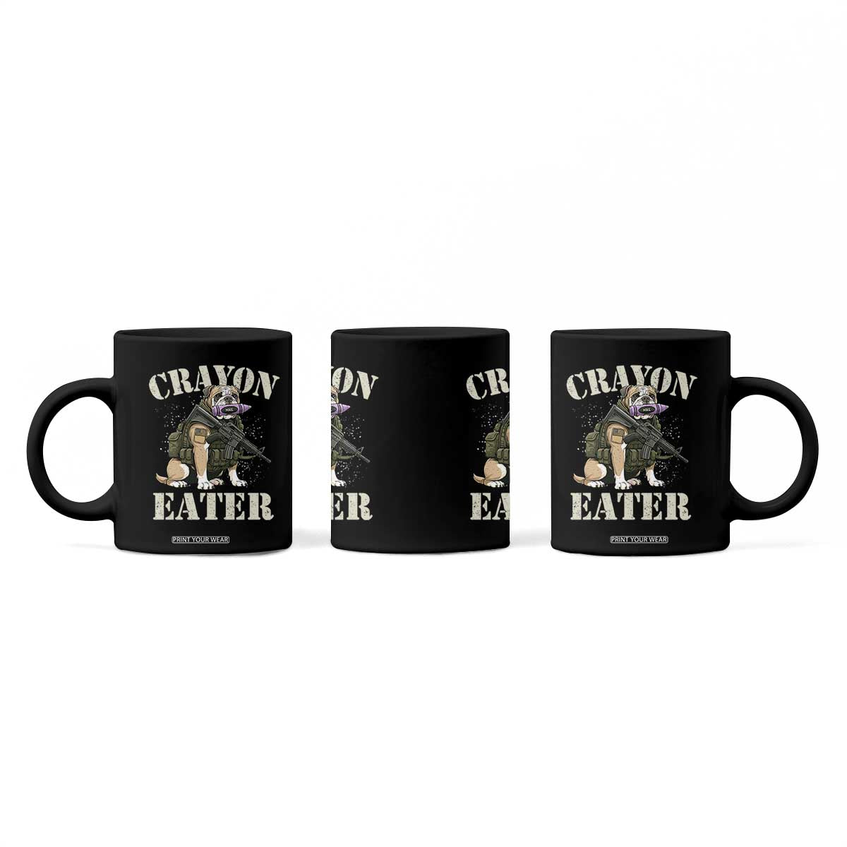 Funny Crayon Eater Coffee Mug Military Corps Proud Marine Soldier TS11 Print Your Wear