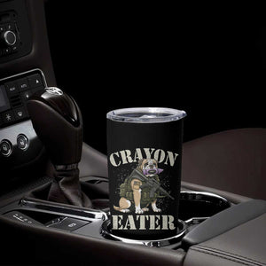 Funny Crayon Eater Tumbler Cup Military Corps Proud Marine Soldier TS11 Print Your Wear