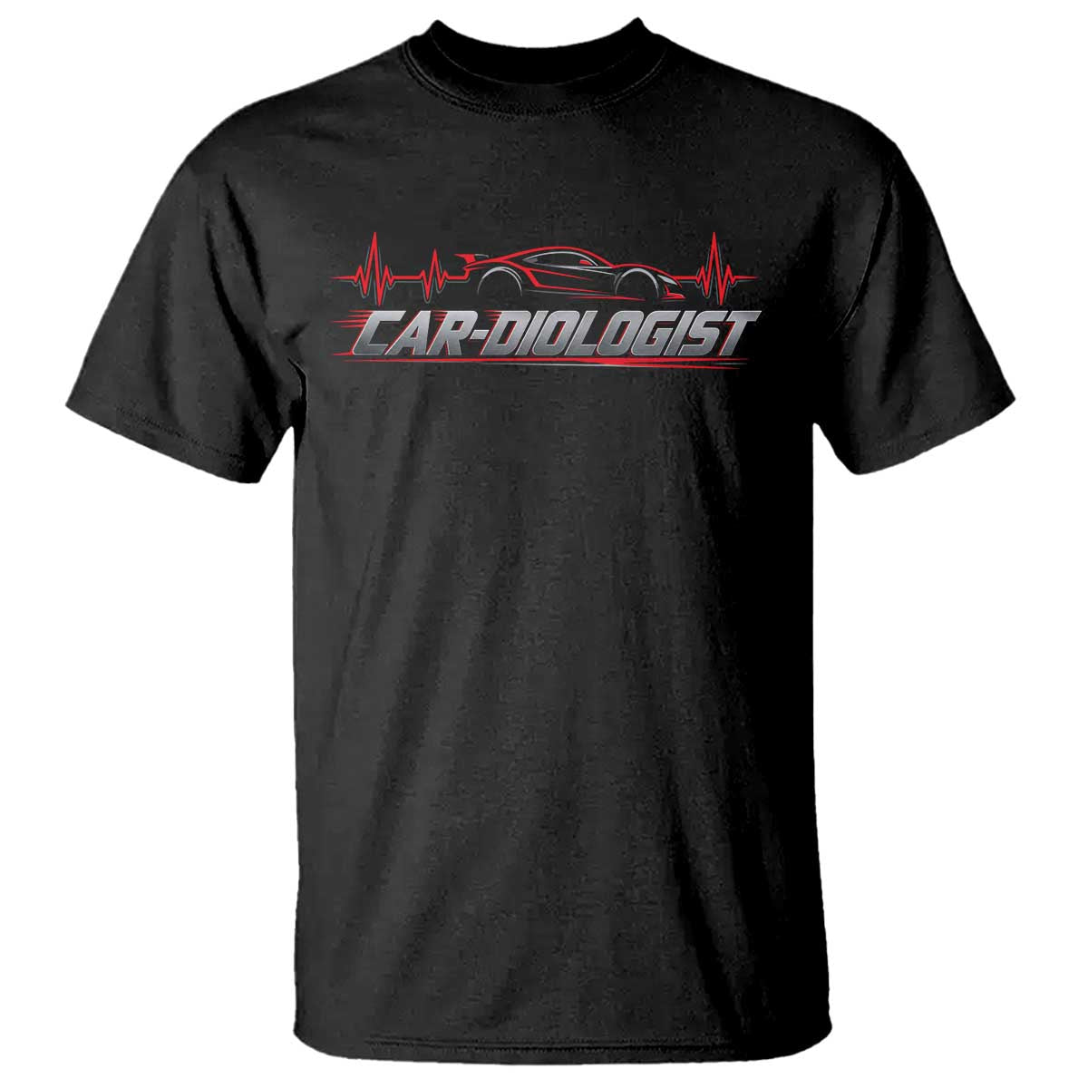 Car Diologist Funny Car Enthusiast Automotive Mechanic Heartbeat T Shirt