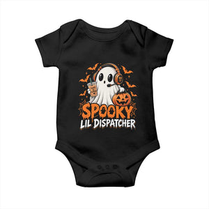 Halloween 911 Dispatcher Baby Onesie Spooky Lil Operator Ghost 911 Emergency