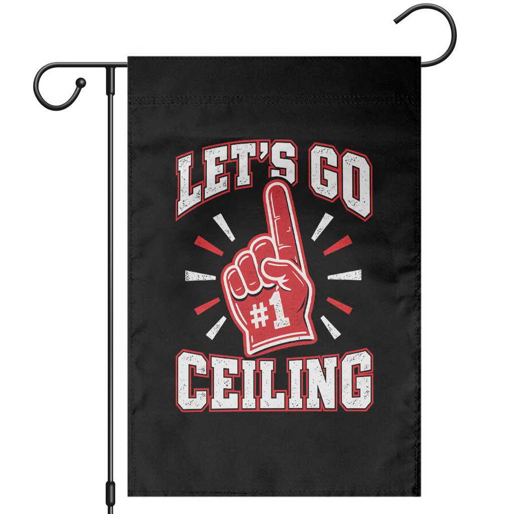 Lets Go Ceiling Fan Funny Lazy Halloween Garden Flag