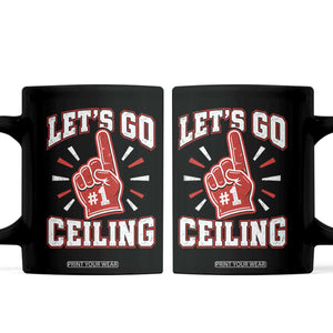 Lets Go Ceiling Fan Funny Lazy Halloween Coffee Mug