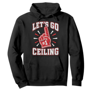 Lets Go Ceiling Fan Funny Lazy Halloween Hoodie