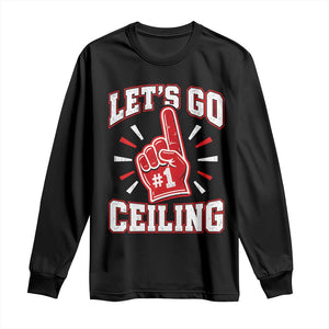 Lets Go Ceiling Fan Funny Lazy Halloween Long Sleeve Shirt
