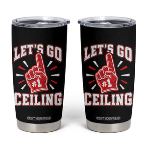 Lets Go Ceiling Fan Funny Lazy Halloween Tumbler Cup