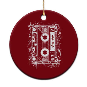 Y2k Cassette 90s Hip Hop 2000s Grunge Vintage Graphic Ceramic Ornament