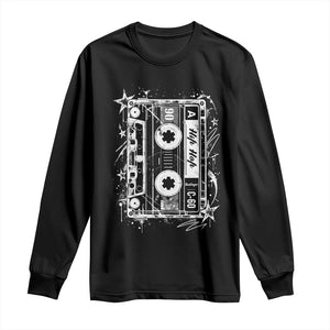 Y2k Cassette 90s Hip Hop 2000s Grunge Vintage Graphic Long Sleeve Shirt