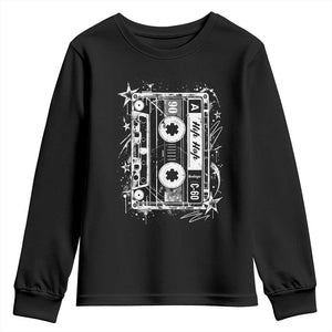 Y2k Cassette 90s Hip Hop 2000s Grunge Vintage Graphic Youth Sweatshirt